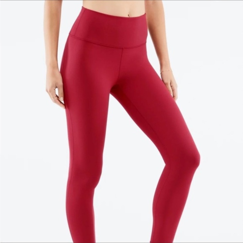 Like NEW Define PowerHold® High-Waisted Capri | Solid | Ruby Red | Brick | Torea